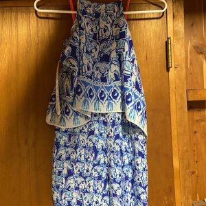 Lilly Pulitzer fun romper size double 0
